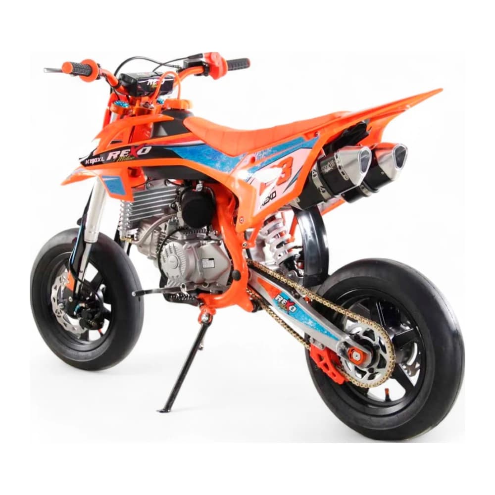Pit Bike Supermotard REXO K190, Laranja
